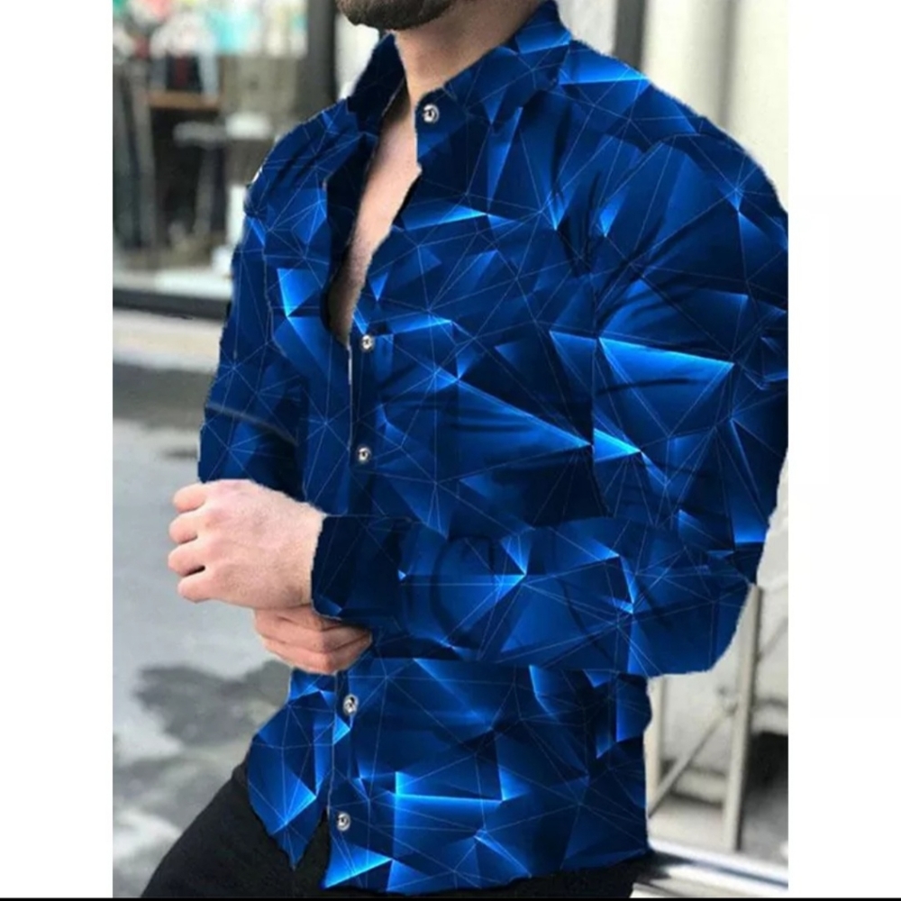 Men's shirt botton down different sizes and styles - Picture 4 of 12